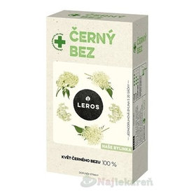 LEROS BAZA ČIERNA bylinný čaj, nálevové vrecúška 20x1g (20g)