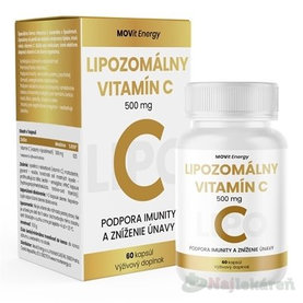 MOVit Lipozomálny vitamín C 500 mg, cps 1x60 ks