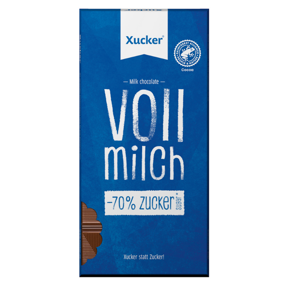 Mliečna čokoláda - Xucker, 80g