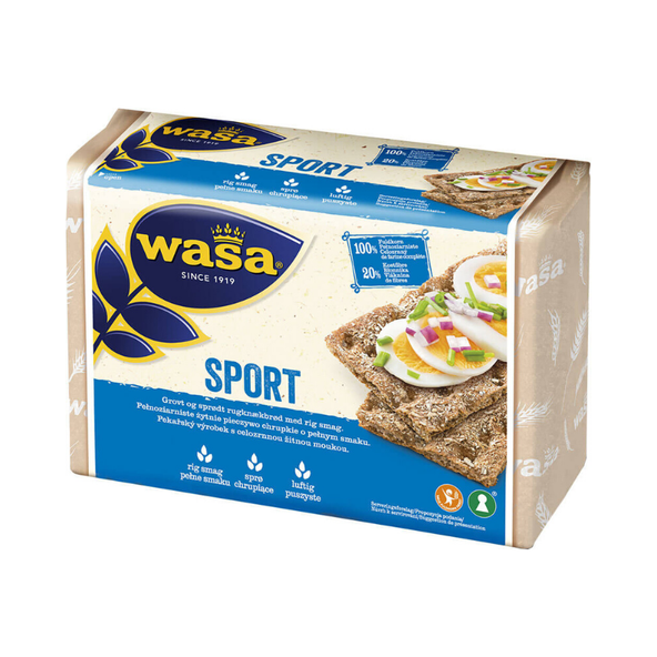 Knäckebroty Sport - Wasa, 275g