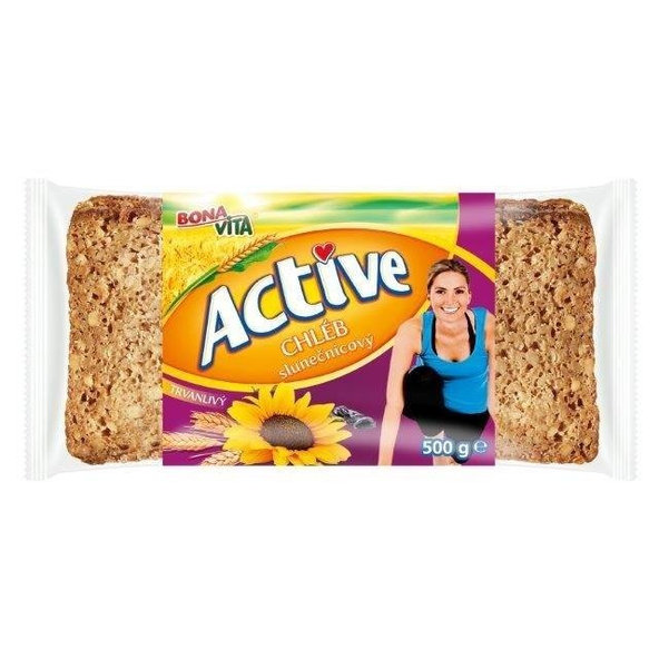 Trvanlivý chlieb Active slnečnicový - Bona Vita, 500g