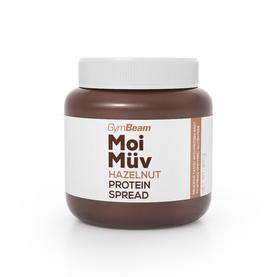 Proteínová nátierka MoiMüv - GymBeam, milky, 400g