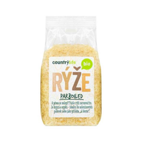 BIO Ryža parboiled - Country Life, 500g