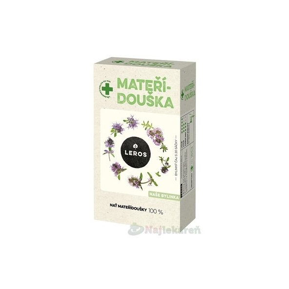 LEROS MATERINA DÚŠKA bylinný čaj, nálevové vrecúška 20x1,5g (30g)