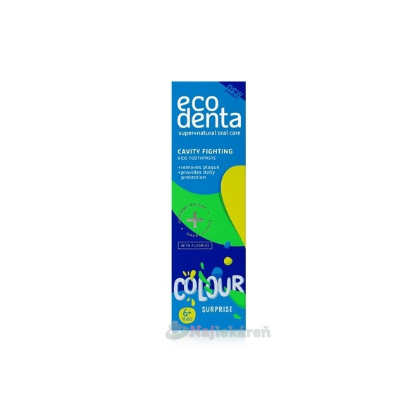 ECODENTA DETS.Z.P. COLOUR SURPRISE 75ML