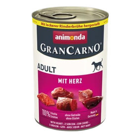 Animonda GRANCARNO® dog adult srdiečka konzervy pre dospelých psov 6 x 400g