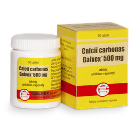 Galvex Kalciové tablety 50 x 500 mg