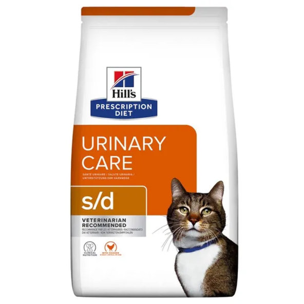 HILLS Diet Feline s/d Dry granule pre mačky 1,5kg