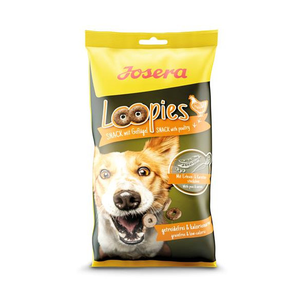 Josera Dog LOOPIES hydinová maškrta pre psy 150g