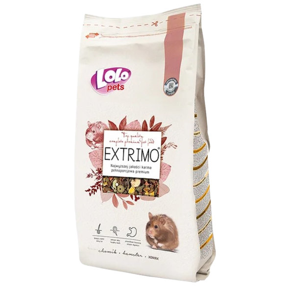 LOLOPETS EXTRIMO krmivo pre škrečky 750g