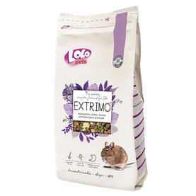 LOLOPETS EXTRIMO krmivo pre osmáky degu 750g