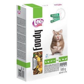 LOLOPETS prémiové krmivo pre škrečky 500g