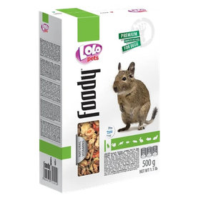 LOLOPETS základné krmivo pre Degu 500g