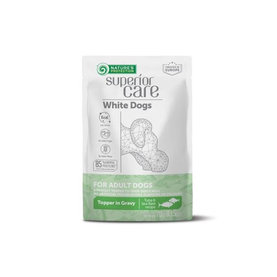 Natures Protection Superior care kapsičky pre dospelé biele psy všetkých plemien 24x70g