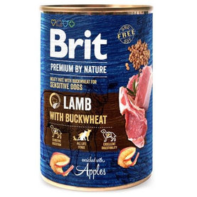 Brit Premium by Nature dog Lamb with Buckwheat konzervy pre psy 6x400g