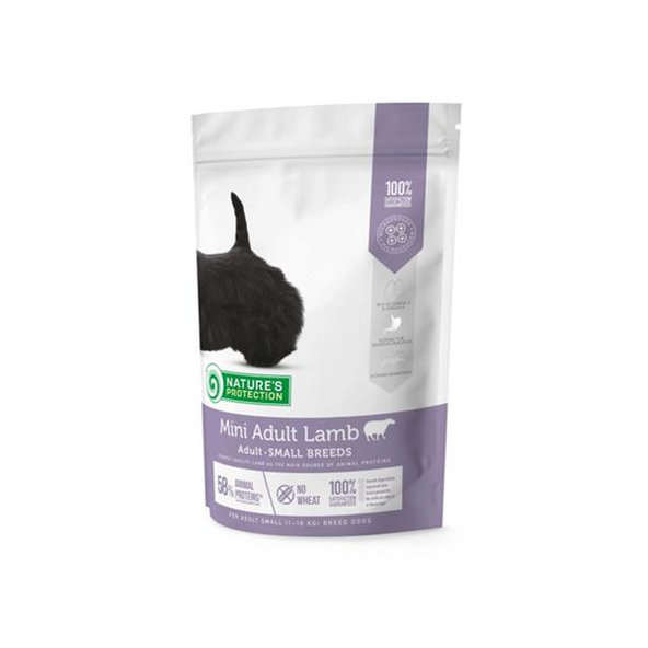 Natures Protection dog adult mini lamb granule pre dospelé psy malých plemien 500g