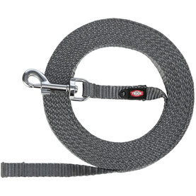 TRIXIE Tracking leash stopovacie vodítko pre psy, odľahčené XS–S 5m / 10mm, graphite