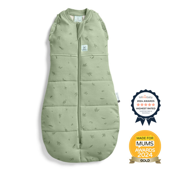 ERGOPOUCH Zavinovačka a vak na spanie 2v1 Cocoon Willow 0-3 m, 3-6 kg, 2,5 tog