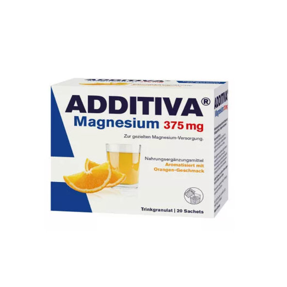 Additiva Magnesium 375 mg, Direct pomaranč 20 kusov