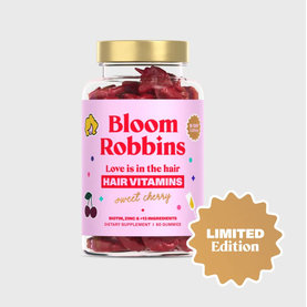 Bloom Robbins LOVE IS IN THE HAIR gumíky CHERRY LIMITKA 60ks