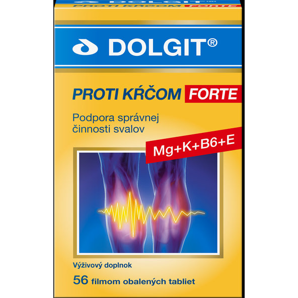 DOLGIT proti kŕčom FORTE 56 tabliet