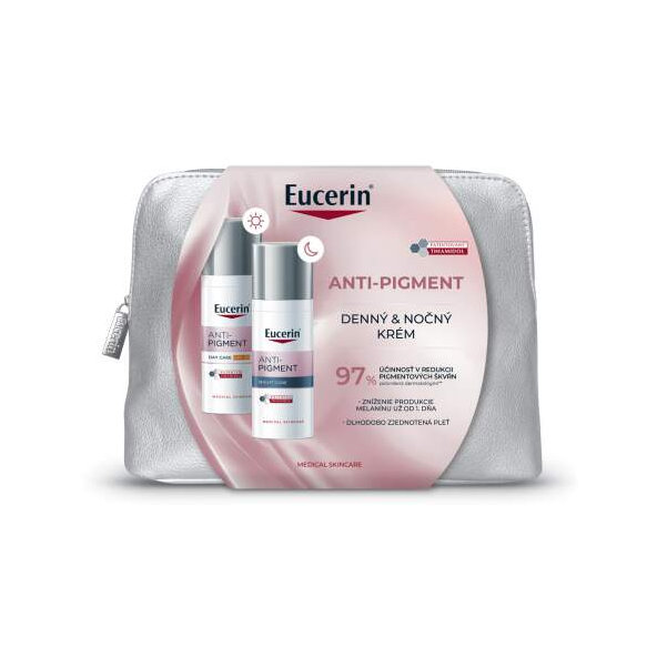 Eucerin Kazeta ANTI-PIGMENT denný + nočný krém 2x50ml