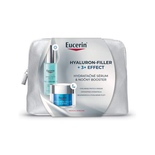 Eucerin Kazeta HYALURON-FILLER+3xEFFECT hydratačný + nočný booster