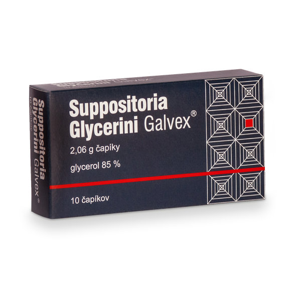 SUPPOSITORIA GLYCERINI GALVEX 2,06 g 10 supp