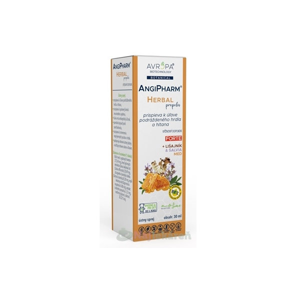 AVROPA ANGIPHARM HERBAL PROPOLIS SPR30ML