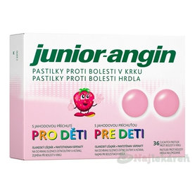 Junior-angin pastilky pre deti 36 pastiliek