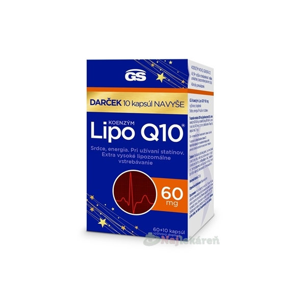 GS Koenzým Lipo Q10 60 mg