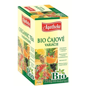 APOTHEKE BIO ČAJOVÉ VARIÁCIE, 10x1,5 g, 10x1,8 g, 1x20 ks