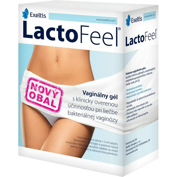 LactoFeel vaginálny gél 7x5 ml