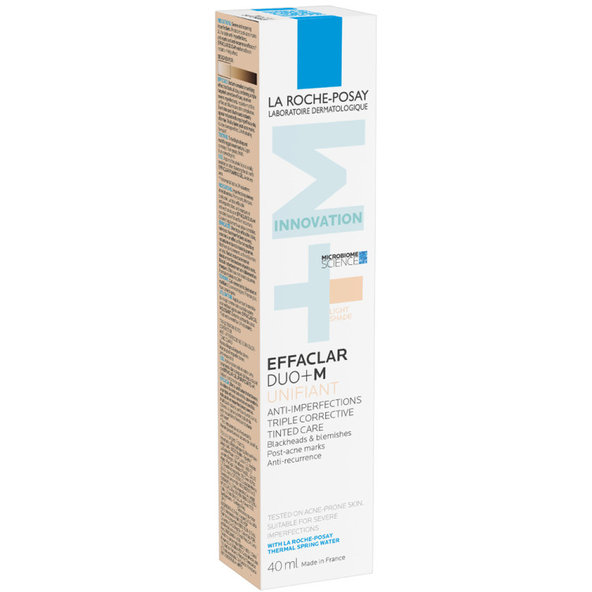 LA ROCHE-POSAY Effaclar DUO+ M Light tónovaný krém 40ml