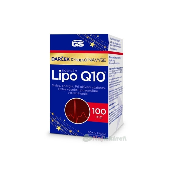 GS Koenzým Lipo Q10 100 mg