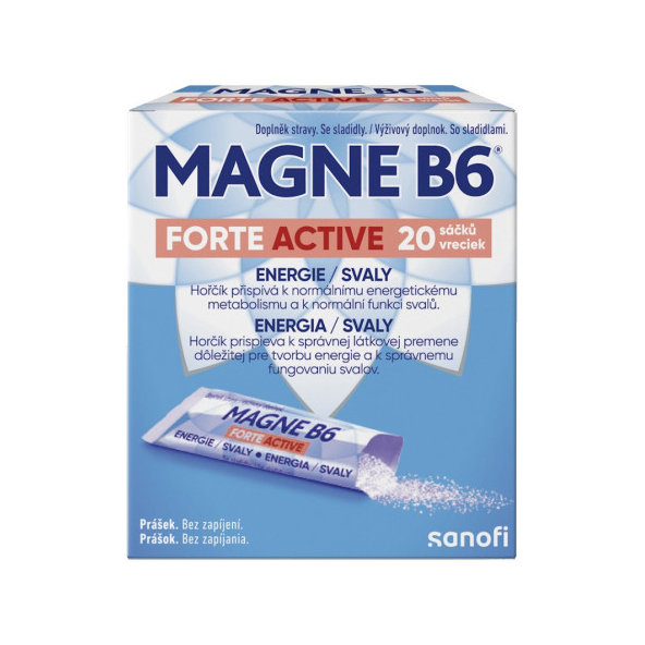 MAGNE B6 FORTE ACTIVE 20 vreciek