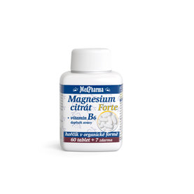 Medpharma Magnesium citrát forte + vitamín B6 67 tabloiet