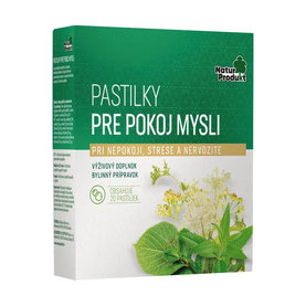 Natur Produkt Pastilky Pre pokoj mysli 20 pastiliek