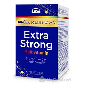 GS Extra Strong Multivitamín s predĺženým uvoľňovaním 100+30 tabliet