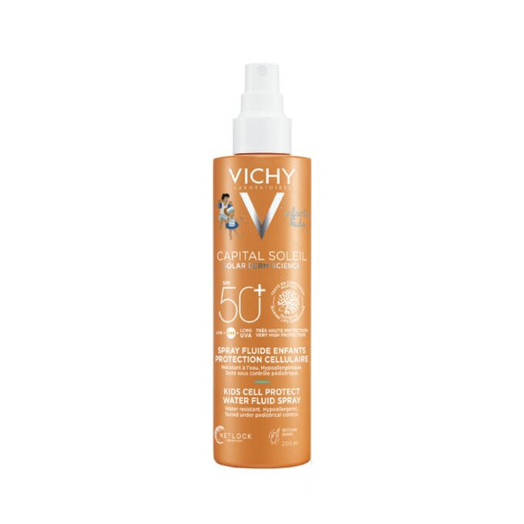 VICHY Capital Soleil Fluid Kids SPF 50+ sprej pre deti 200ml