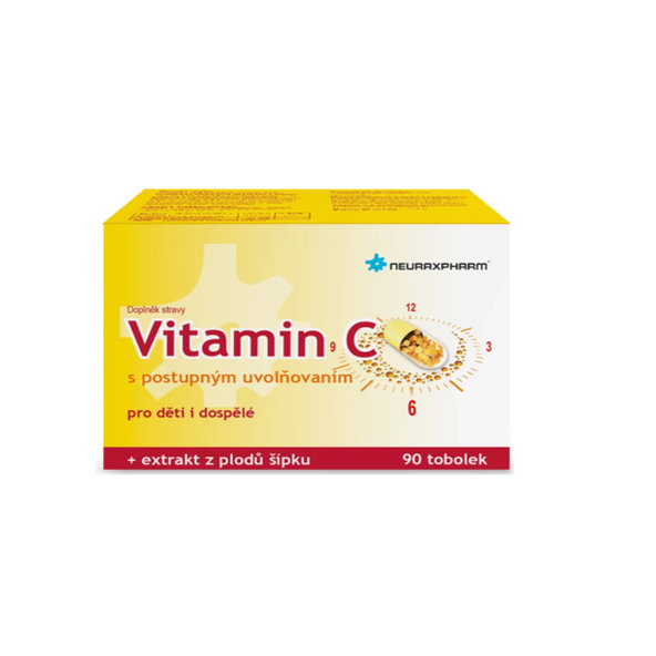 VITAMIN C s postupným uvoľňovaním 90 tabliet