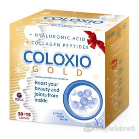 TOZAX Coloxio Gold kolagén 30 + 15 vrecúšok