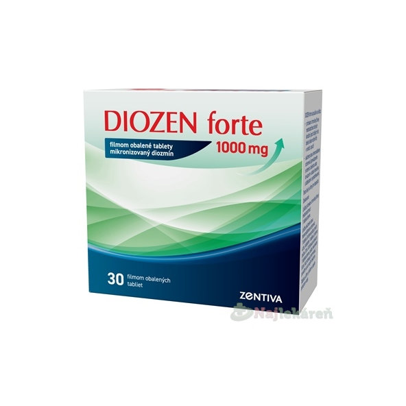 DIOZEN FORTE 1000 MG TBL FLM 30