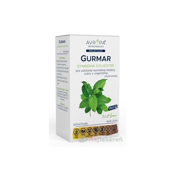 AVROPA GURMAR BYLINNE KVAPKY 50ML