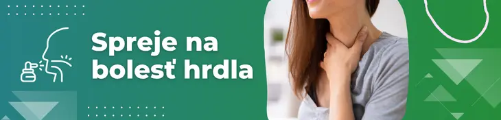Spreje na bolesť hrdla